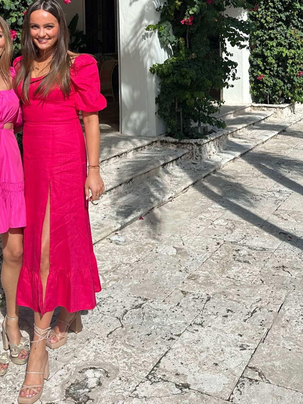 Reformation Belgium Midi Dress (Corvette)